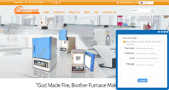 Desktop Screenshot of muffle-furnace.com